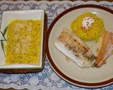 Foto del paso 5 de la receta: Filet de merluza al horno con arroz al curry
