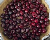 Une image de l'étape 11 de 60• 🥧 Clafoutis aux cerises (pâte à tarte maison sans Gluten) 🍒.