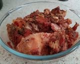 A picture of step 7 of My Tomato Chicken,Bacon & Onion dish. 😊.