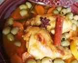 Une image de l'étape 10 de Tajine 🍋🌙aux olives 🫒 🐓.