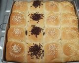 Foto langkah ke 9 dari resep Eggless Bread Roti sobek tanpa Telur #BeraniBaking.
