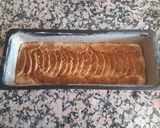 Foto del paso 7 de la receta: Bizcocho con chocolate, manzana, canela y crocanti de almendras