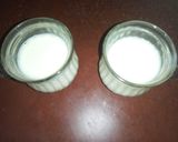 A picture of step 4 of Dalgona coffee.