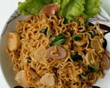 Foto langkah ke 4 dari resep Bakmie Jowo Goreng.
