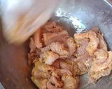 รูปขั้นตอนการทำที่ 7 ของ หมูสามชั้นทอดพริกแกง หรือ หมูทอดเสียบไม้#ปาร์ตี้ของว่าง