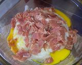 Foto del paso 2 de la receta Croquetas de arroz con jamón crudo