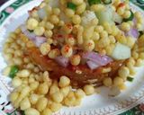 A picture of step 4 of Crunchy boondi salad.