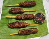 Foto langkah ke 5 dari resep Sate Buntel Daging Sapi.