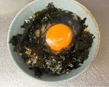 A picture of step 2 of Japanese Raw Egg Rice.