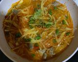 Foto langkah ke 3 dari resep Sayur Ketupat Pepaya Muda.