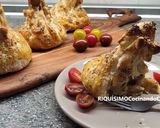 Foto del paso 9 de la receta: Saquitos de hojaldre rellenos de pollo