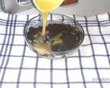 A picture of step 1 of Raw Mango cheese cake...No bake.