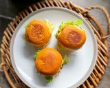 Gambar langkah 13 resipi Mini Burger Tofu Patty.