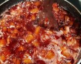A picture of step 3 of Plum and apple Jam.