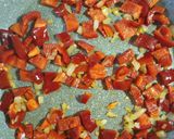 Kápia paprikás bulgur recept fázis 2 fotója