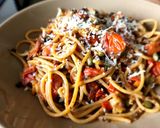 รูปขั้นตอนการทำที่ 7 ของ Spaghetti alla Puttanesca สปาเกตตีอัลลาพุตตาเนสก้า