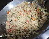 A picture of step 6 of Quinoa upma.