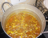 A picture of step 5 of Groundnut soup with chicken.