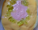 A picture of step 5 of Rabri trifle.