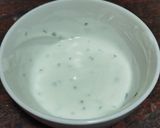 Foto del paso 1 de la receta Ensalada de garbanzos con boniato y salsa de yogurt