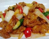 A picture of step 4 of Sweet and Sour Pork - No Deep Frying Required.