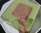 Foto langkah ke 4 dari resep 883) Puding Matcha Vla Coklat.