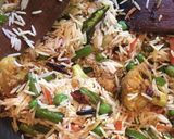 A picture of step 6 of Mix Vegetable Pulao.