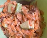 A picture of step 4 of Carrot salad.