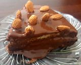صورة لخطوة 2 من وصفة كيكه الشوكولاته باللوز