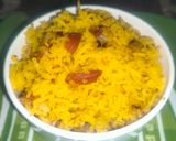 केसरिया मीठे चावल(kesariya mithe chawal recipe in hindi) रेसिपी चरण 5 फोटो