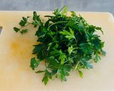 Une image de l'étape 1 de Entrecôte sauce chimichurri.