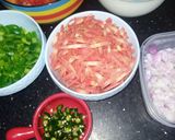 A picture of step 1 of Masala Macaroni.