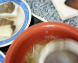 Foto del paso 3 de la receta: Lomos de Bacalao a Baja Temperatura en Crema de Cúrcuma y Trufa en Salsa de P.X. y Pil Pil