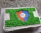 Torta de cumple Cancha de fútbol Receta de Karen Zubiaurre- Cookpad