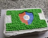 Foto del paso 10 de la receta: Torta de cumple "Cancha de fútbol"