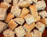 Foto del paso 1 de la receta: Picatostes integrales con sésamo negro en freidora de aire