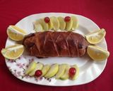 A picture of step 8 of Double braided bread.