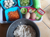 Tahu kukus goreng isi telur puyuh 🥚😉