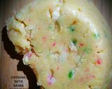 A picture of step 2 of Custard biscuits.
