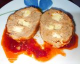 Sajtos, paradicsomos húsgombóc recept fázis 7 fotója