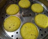 A picture of step 4 of Pickle Masala Rava Idli.