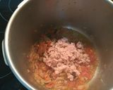 Foto del paso 5 de la receta: Elicoidali con atún y champiñones