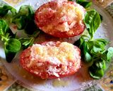 Foto del paso 5 de la receta: Tomates rellenos de queso 🍅🍽