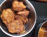 A picture of step 3 of Lauki kofta.