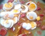 Foto del paso 5 de la receta: Rodajas de huevo y chorizo en salsa verde