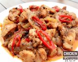 Foto langkah ke 4 dari resep Chicken Blackpepper / Ayam Saus Lada Hitam.