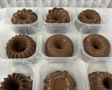 Foto langkah ke 4 dari resep Puding Coklat Vla Susu Keju.