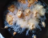 A picture of step 9 of Akara with beans powder.