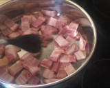 Foto del paso 2 de la receta: Macarrones estilo carbonara |¡Sin nata!