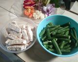 Foto langkah ke 1 dari resep Tumis Tempe Kacang Panjang.